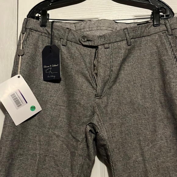 NWT Chinos & Cotton Men’s Houndstooth trousers size 40R